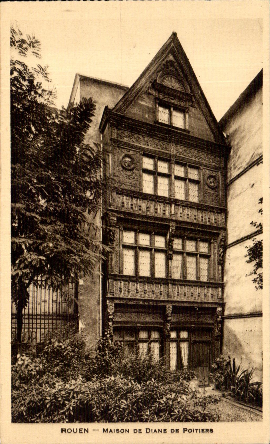 CPA Rouen Maison De Diane de poitiers 