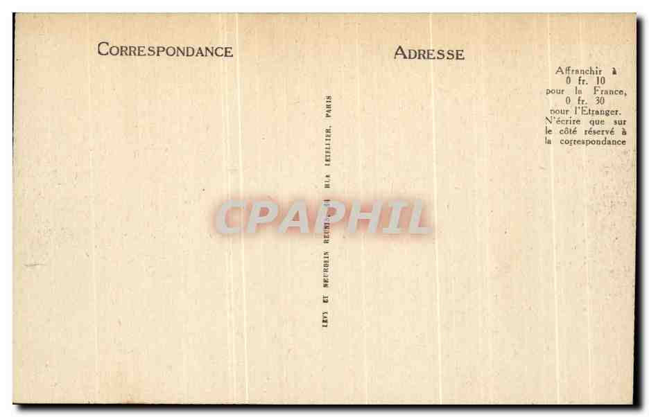 CPA Menton Vue Generale Prise du Cap Martin — Rückseite