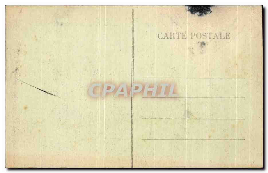 CPA L'Auvergne Cantal Salers Vacherie dans la Prairie Vaches — Verso