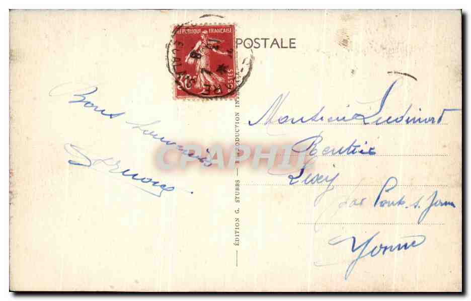 CPA Vimy 1er Ligne Allemande Militaria — Back