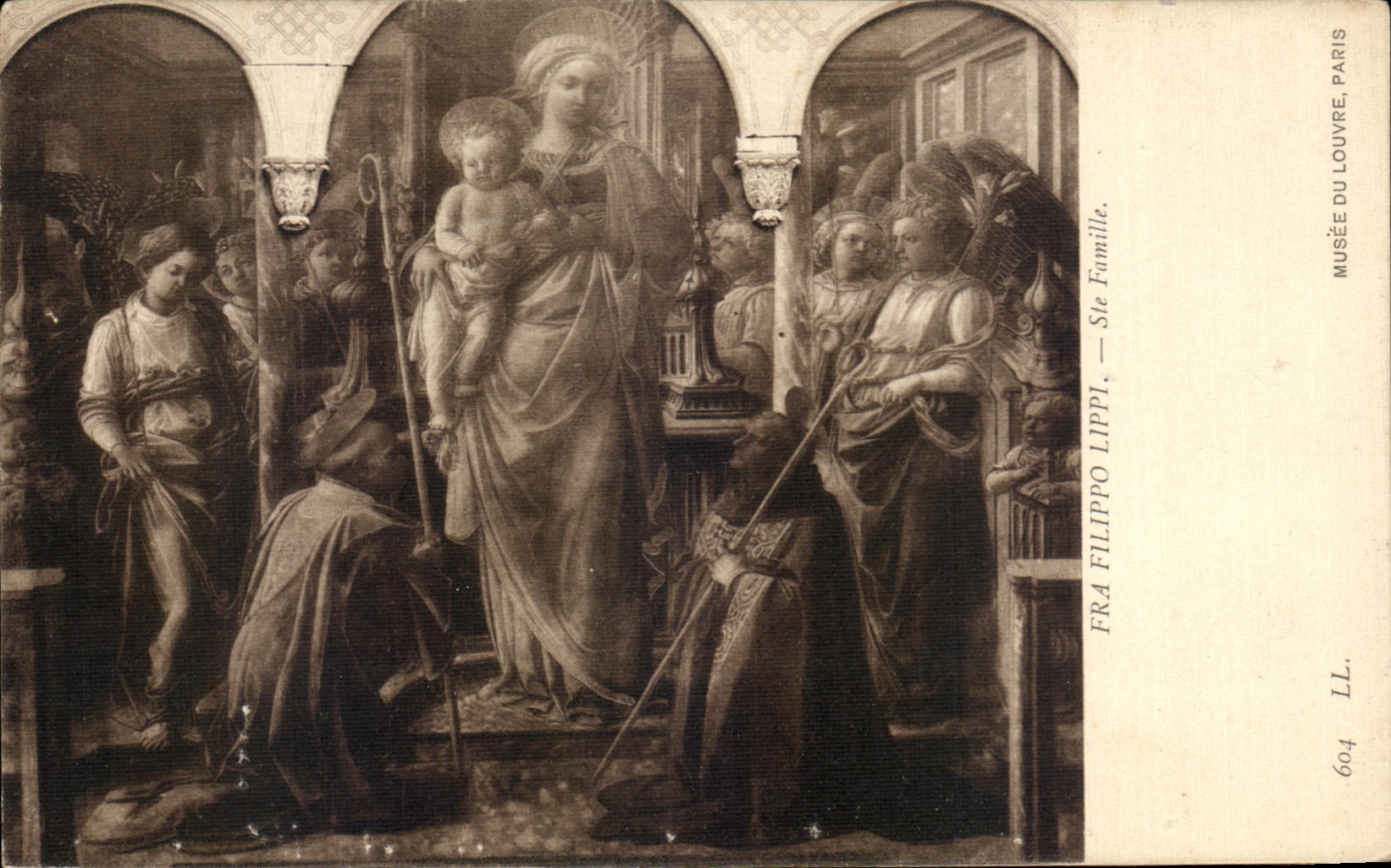 La Sainte Famille — Fra Filippo Lippi — Musée du Louvre, Paris