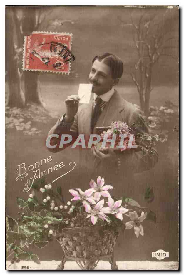 CPA Fantaisie Homme 