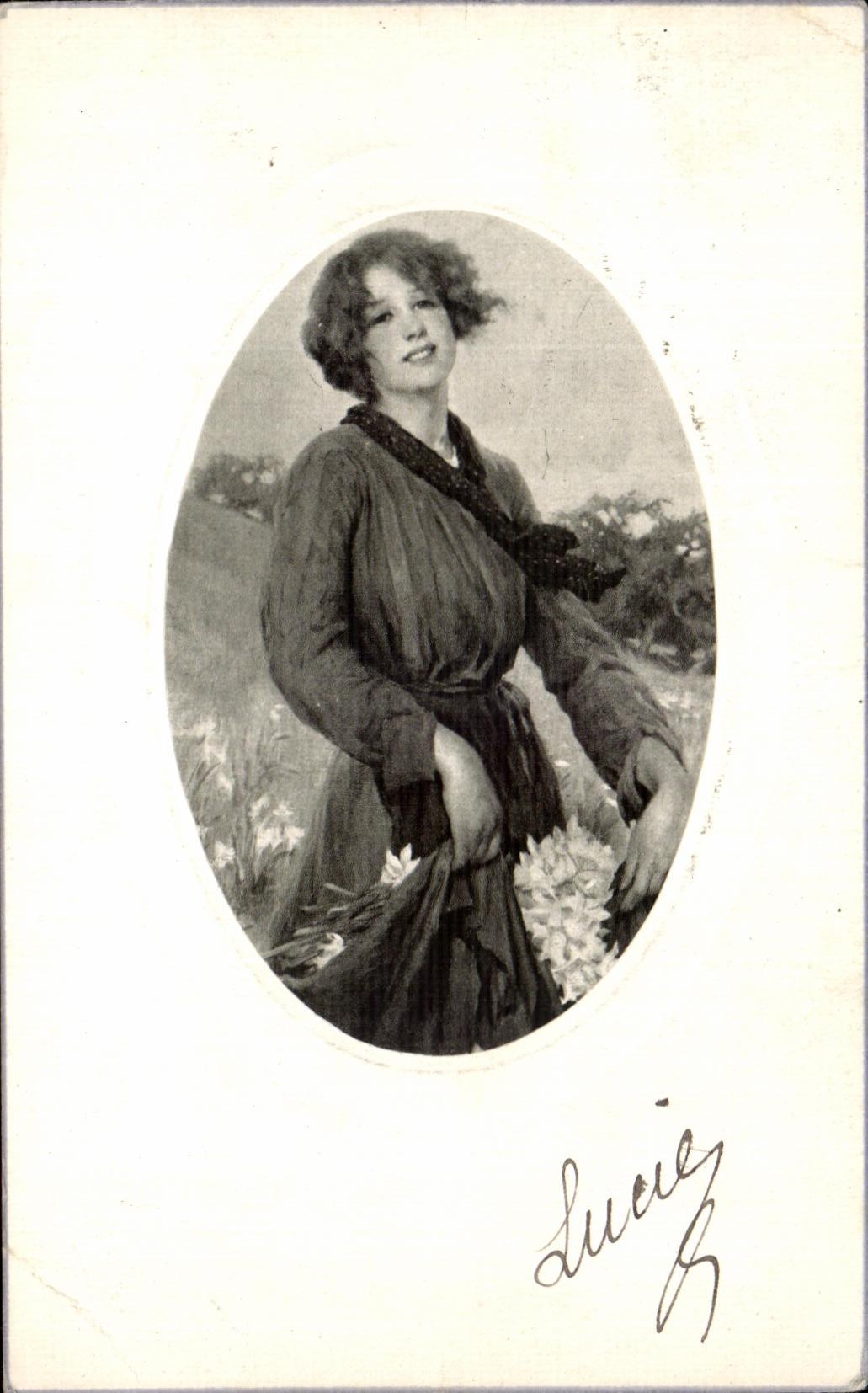 CPA Fantaisie Femme 