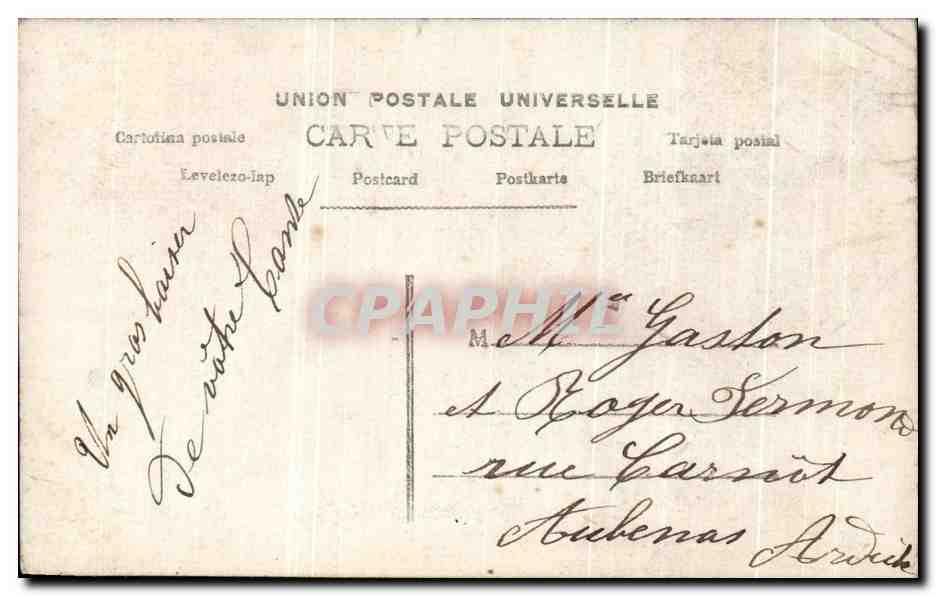 CPA Fantaisie Enfant Fille  — Rückseite