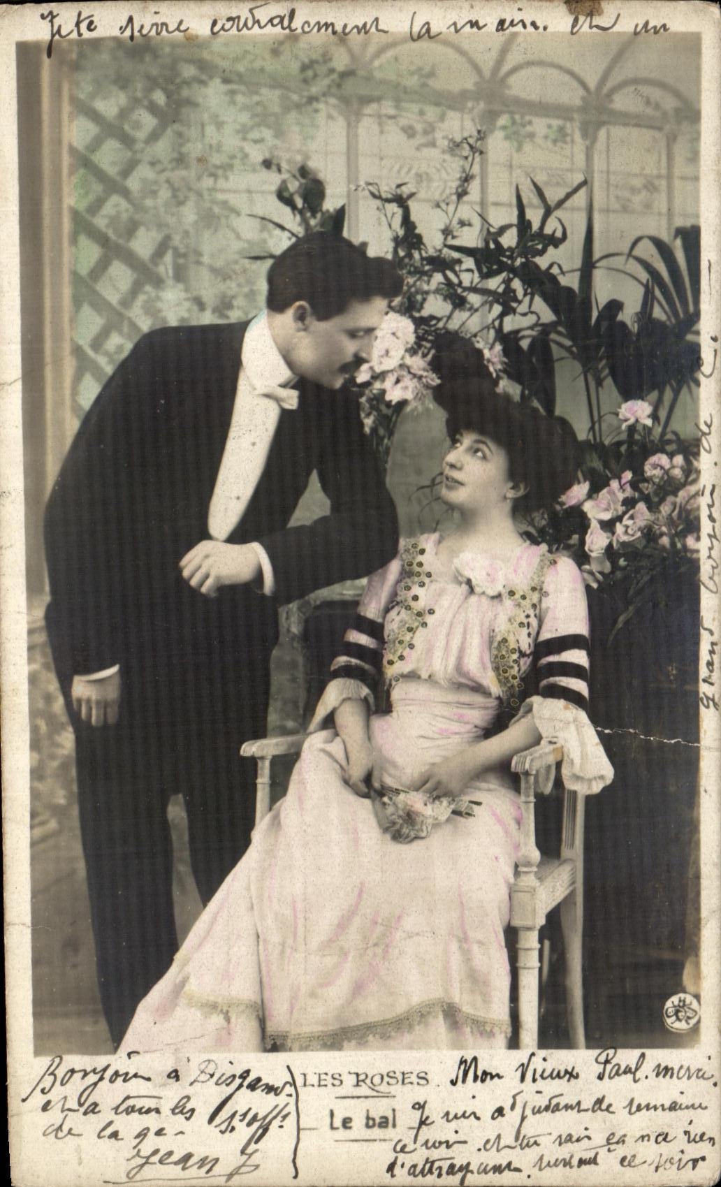 CPA Fantaisie Femme 