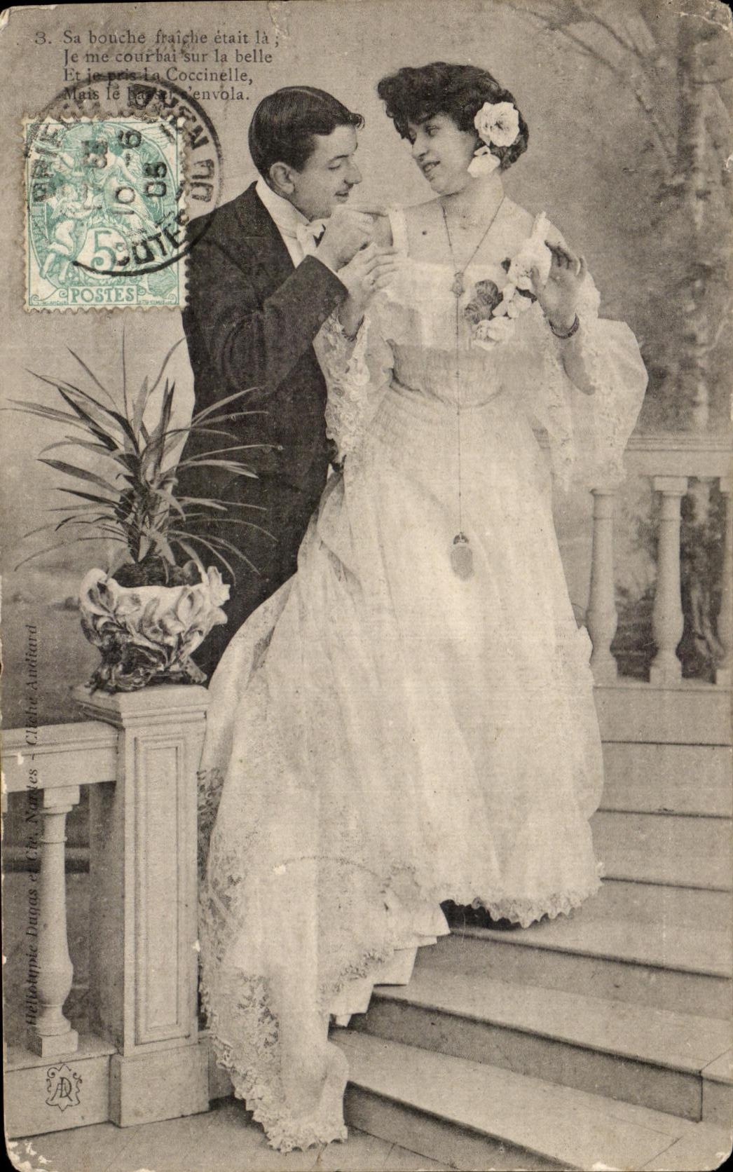 CPA Fantaisie Femme 