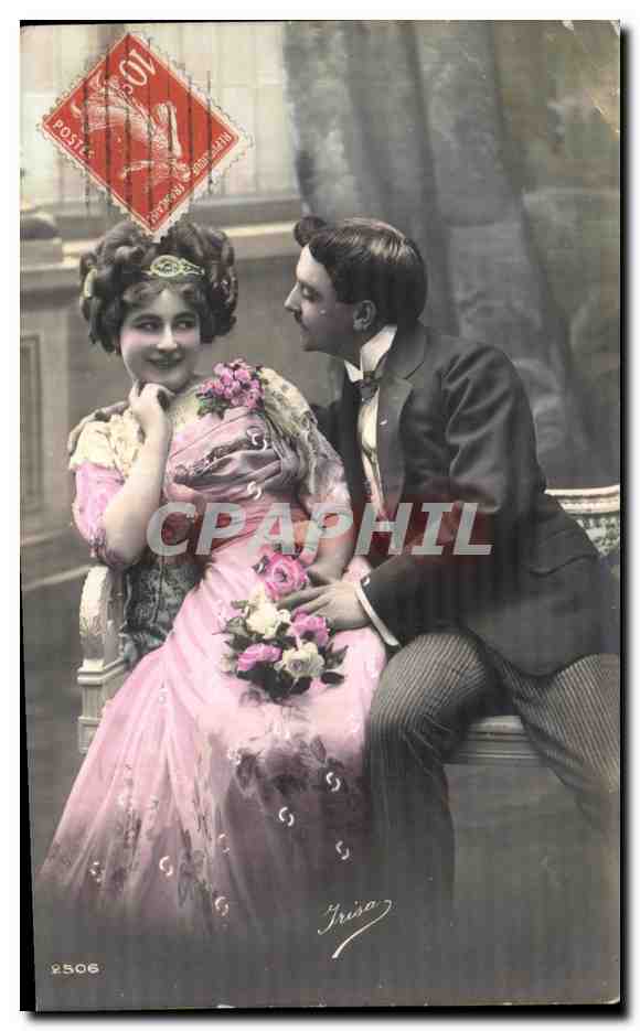 CPA Fantaisie Femme 