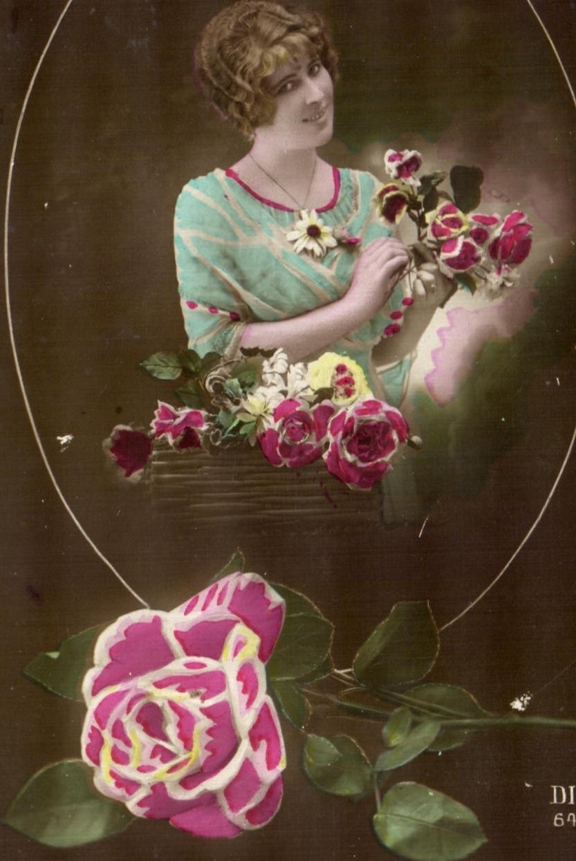 CPA Fantaisie Femme 