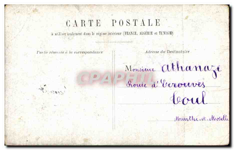 CPA Fantaisie enfant  — Back