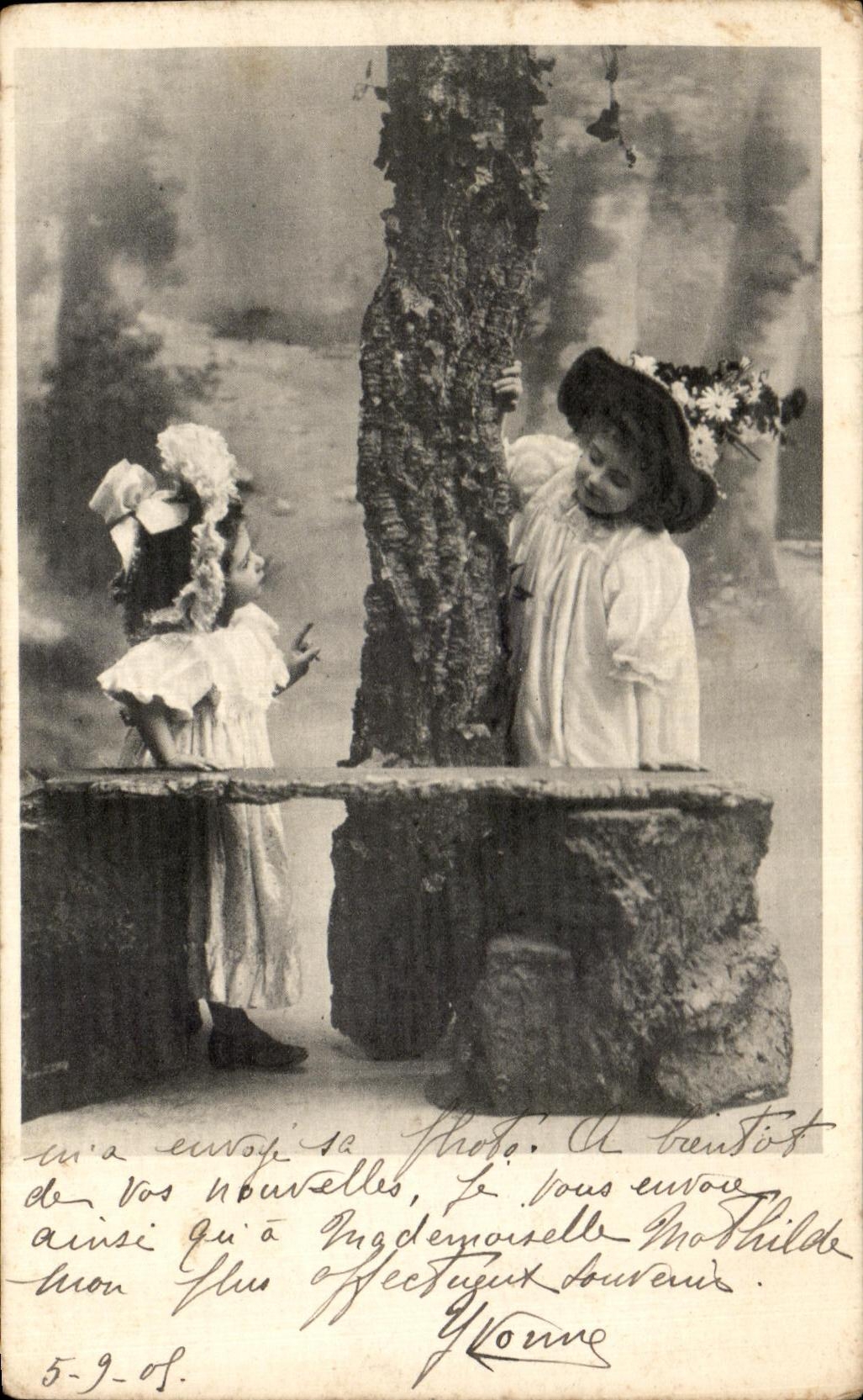 CPA Fantaisie Enfants