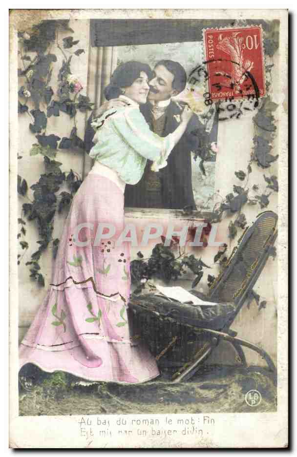 CPA Fantaisie Femme 