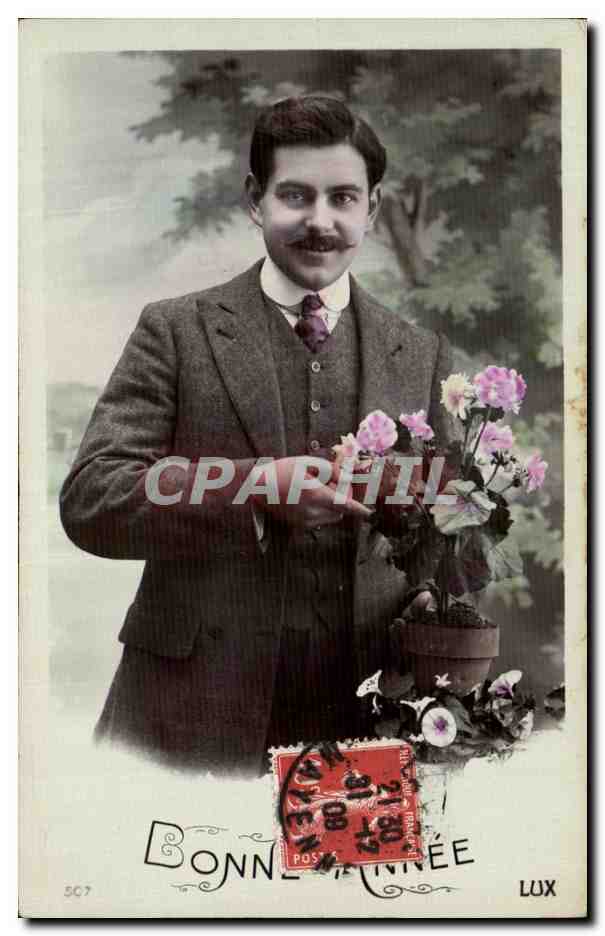 CPA Fantaisie Homme 