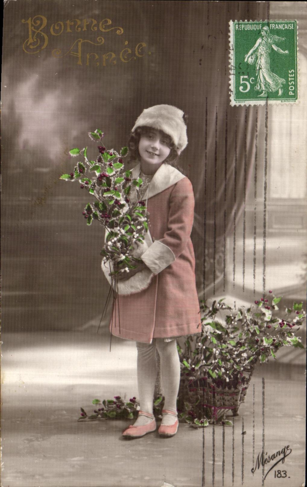 CPA Fantaisie Enfant Fille 