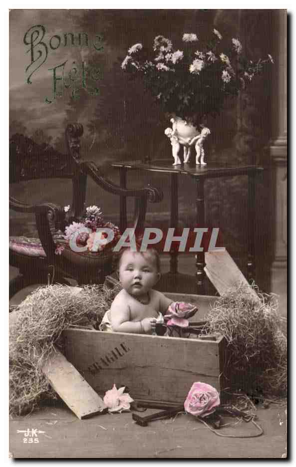 CPA Fantaisie Enfant Bebe 