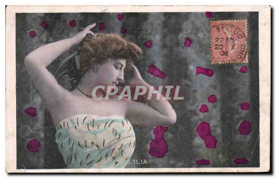 CPA Fantaisie Femme L'Ilia