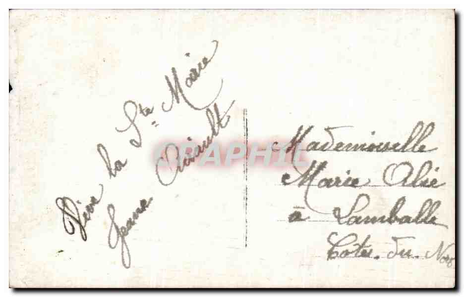 CPA Fantaisie Enfant — Verso