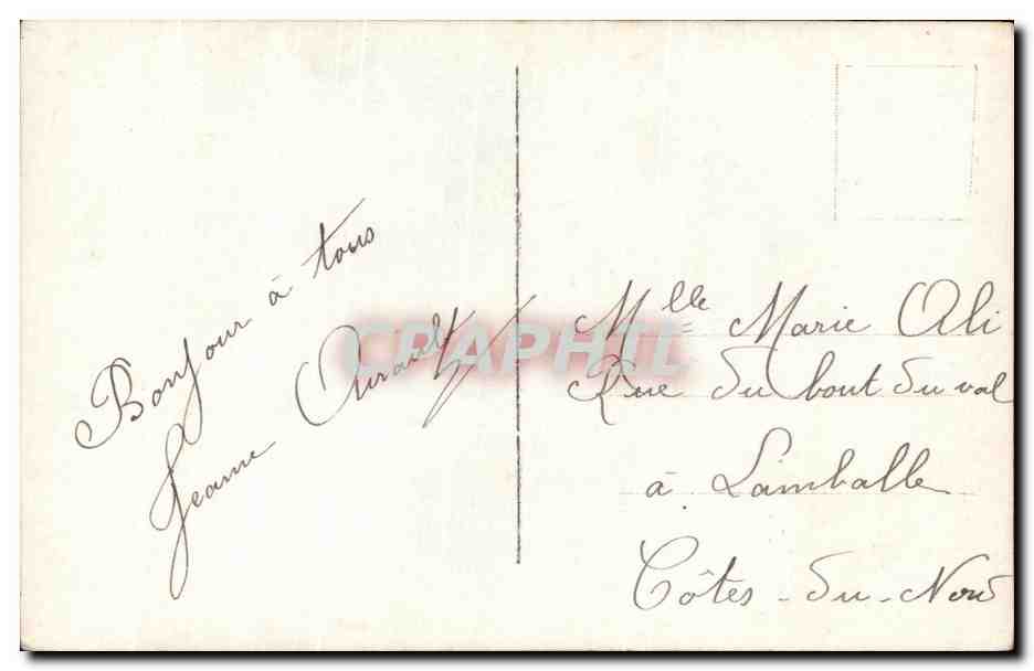 Jeune femme avec panier de Pâques — SIRIUS n°693 — Verso