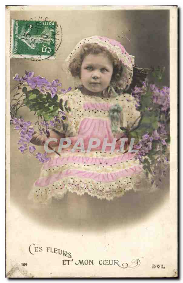 CPA Fantaisie Enfant