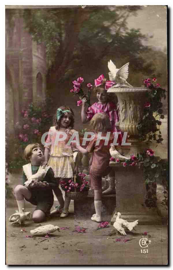 CPA Fantaisie Enfants Colombes