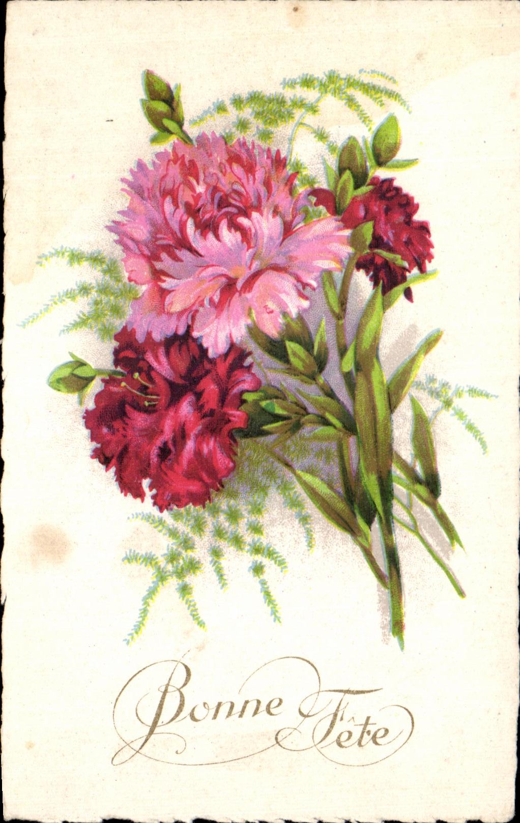 CPA Fantaisie Fleurs 