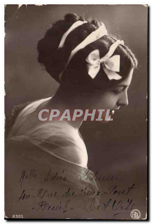 CPA Fantaisie Femme 