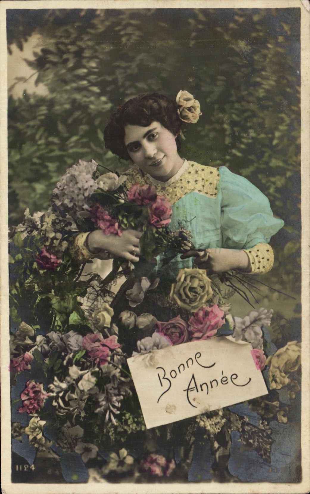 CPA Fantaisie Femme 