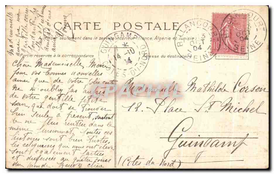 CPA Fantaisie Femmes Partie de plaisir Oberhauser Anges  — Rückseite