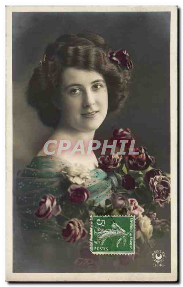 CPA Fantaisie Femme 