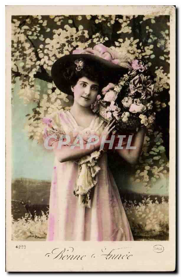 CPA Fantaisie Femme 