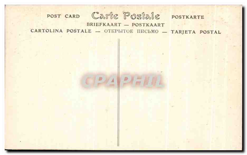 CPA Caballero Hommage apprecie  — Verso