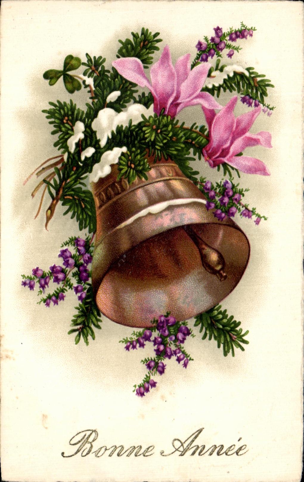 CPA Fantaisie Cloche 