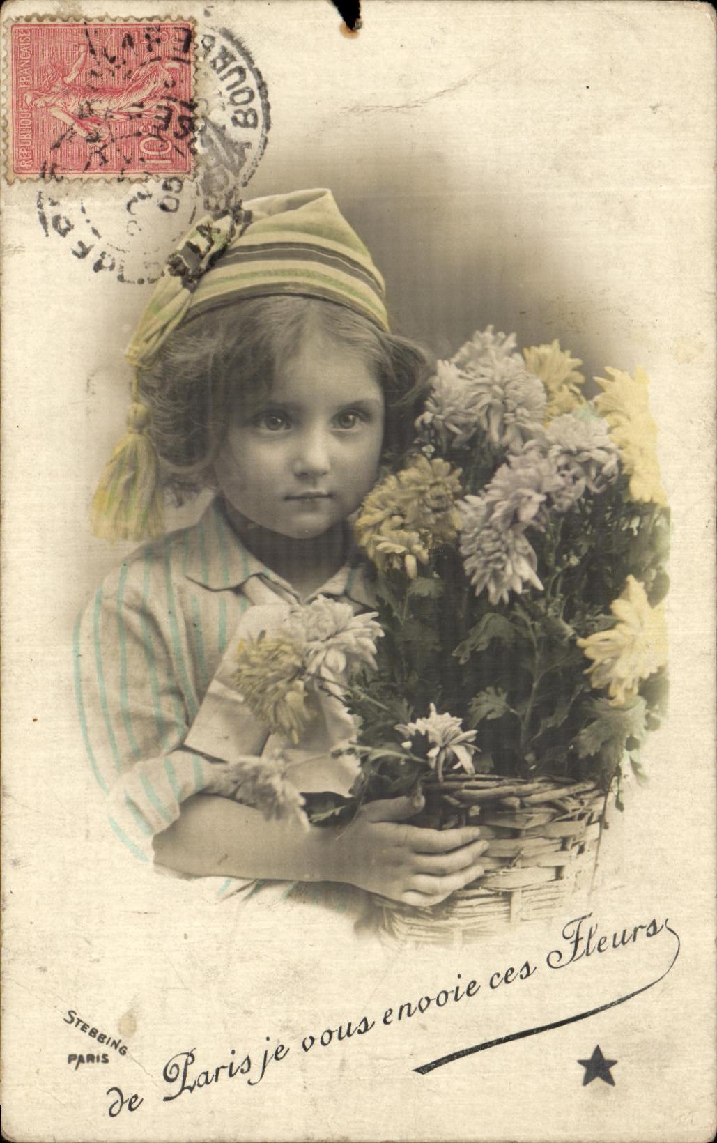CPA Fantaisie Enfants Garcon