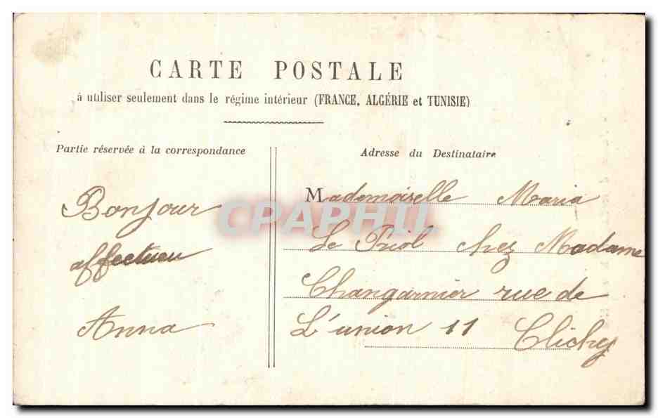 Matrose und Frau auf einem Boot — maritime Szene — Verlag Abowage, Nr. 1 — Rückseite