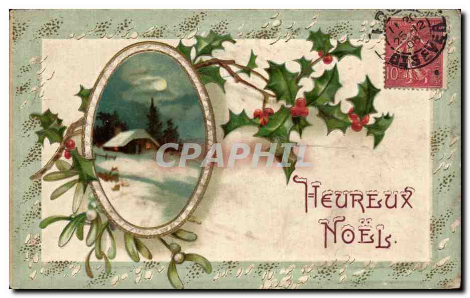 CPA Fantaisie Heureux Noel