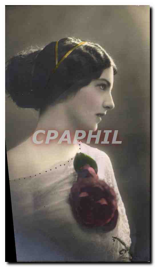 CPA Fantaisie Femme