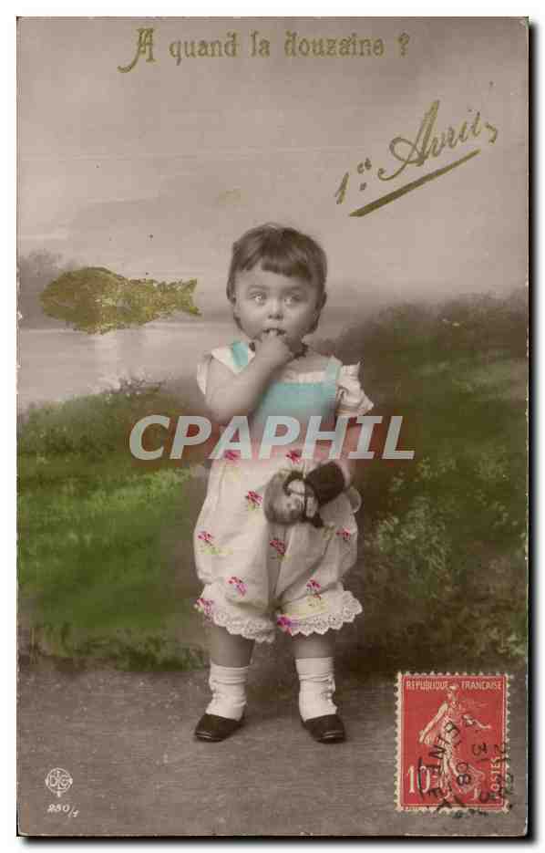 CPA Fantaisie Enfant Marionnette 