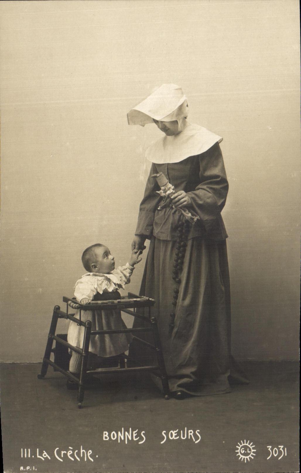 La Crèche — Bonnes Sœurs — G.L. 3031