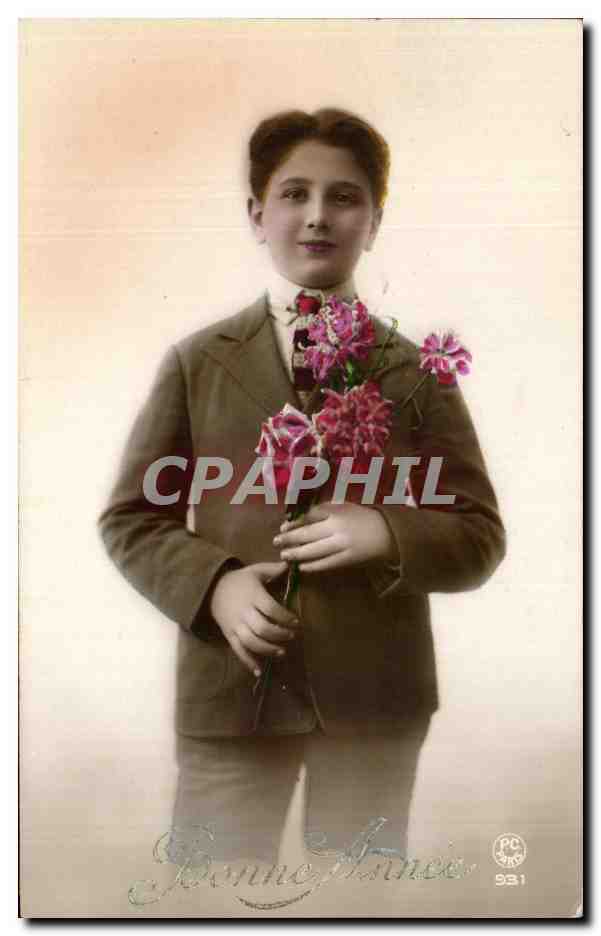 CPA Fantaisie Enfant Garcon