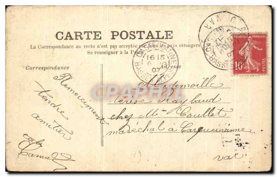 CPA Fantaisie Femme Escrime Etudiant et blanchisseuse — Reverso