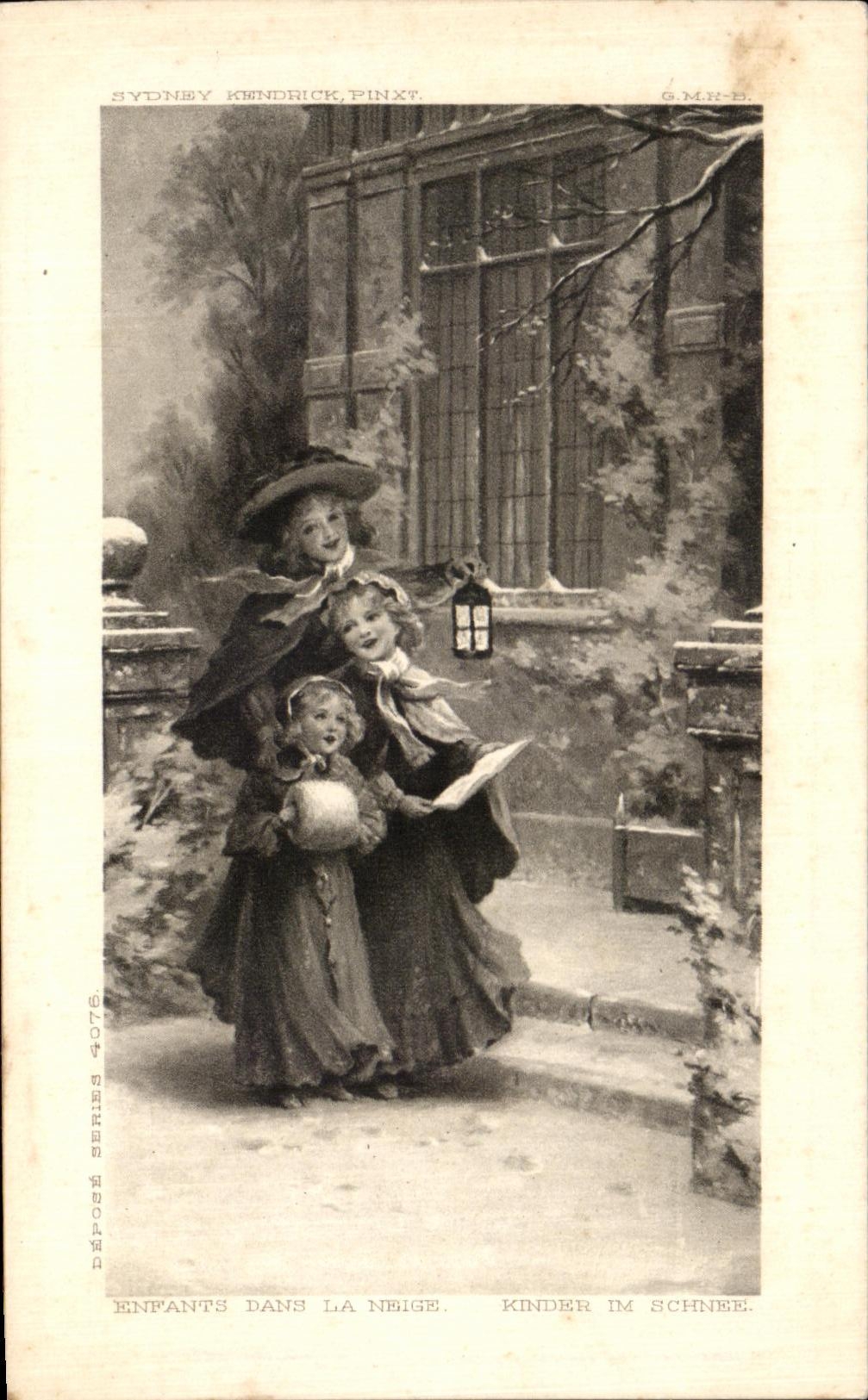 CPA Fantaisie Femme et enfants