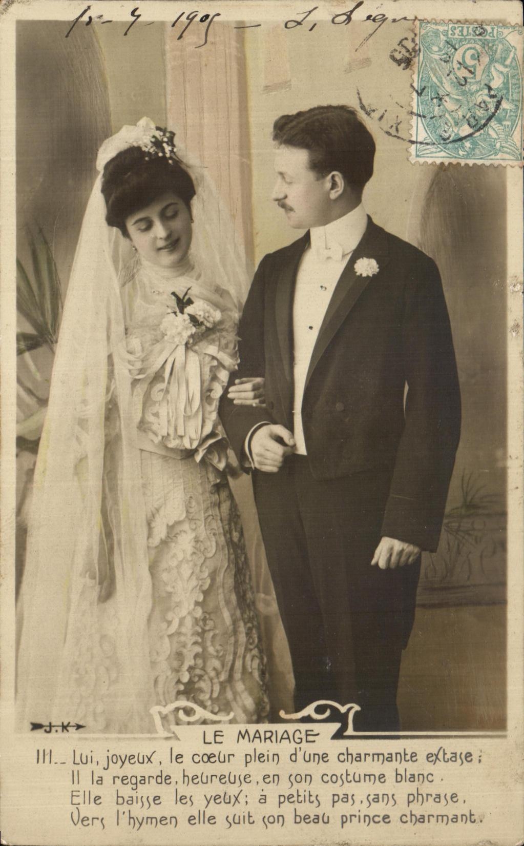 Mariage — J. Léguer — J.K. éditeur