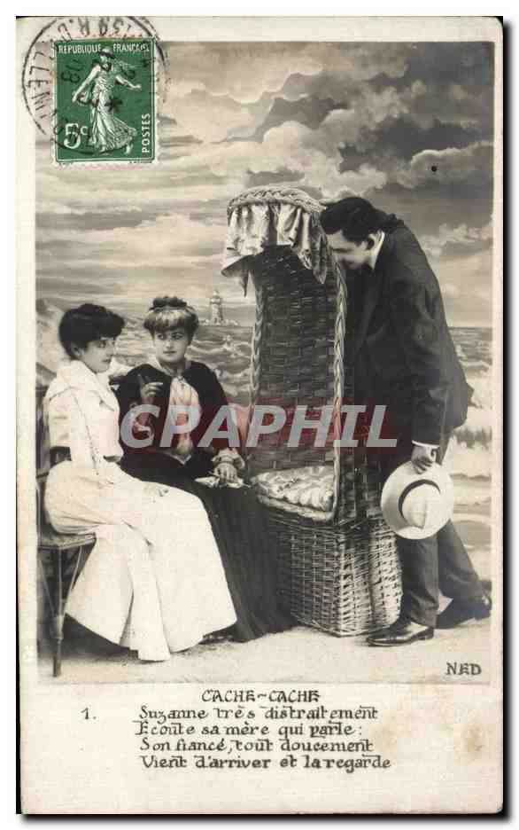 Escondido - Escena de playa con tres personajes - NED