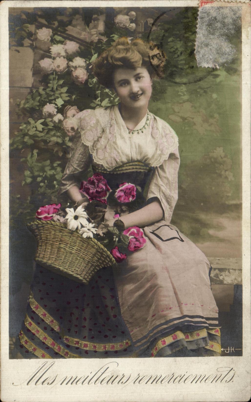 CPA Fantaisie Femme 