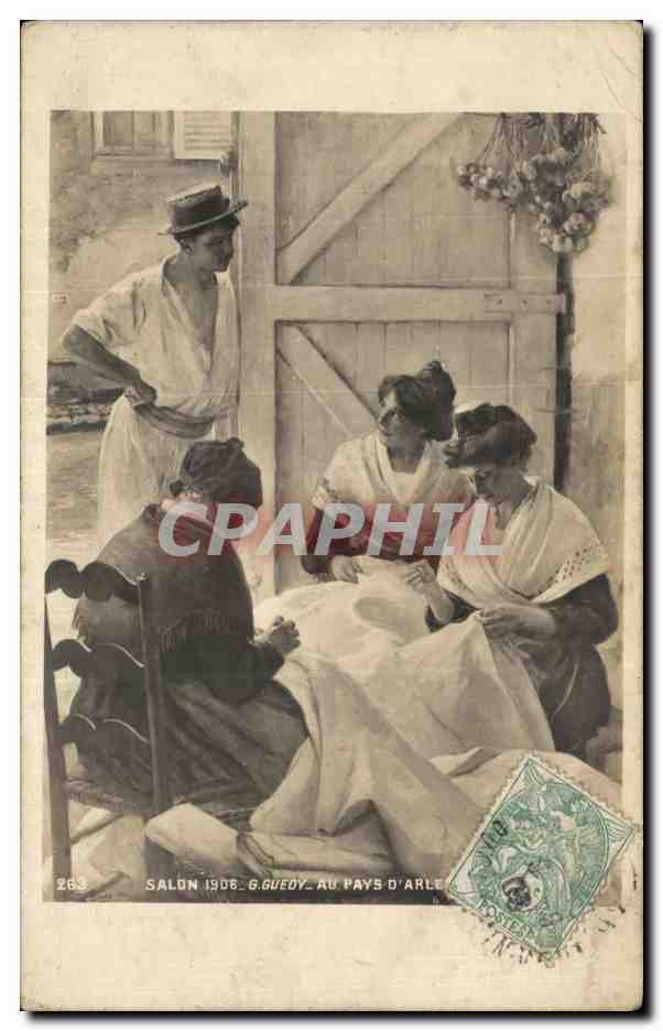 Salon 1906 - G. Guedy - Au Pays d'Arle