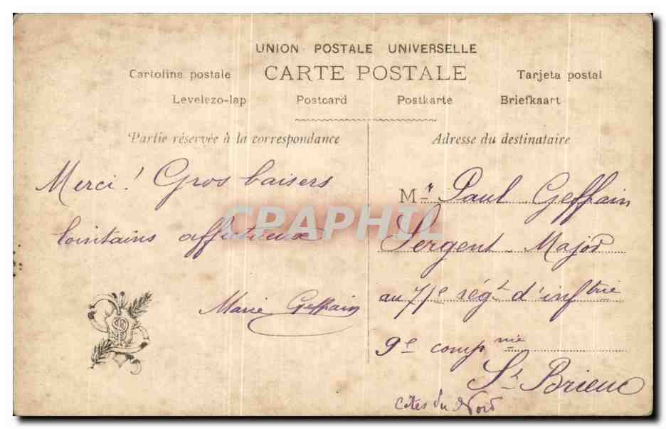 Salon 1906 - G. Guedy - Au Pays d'Arle — Rückseite