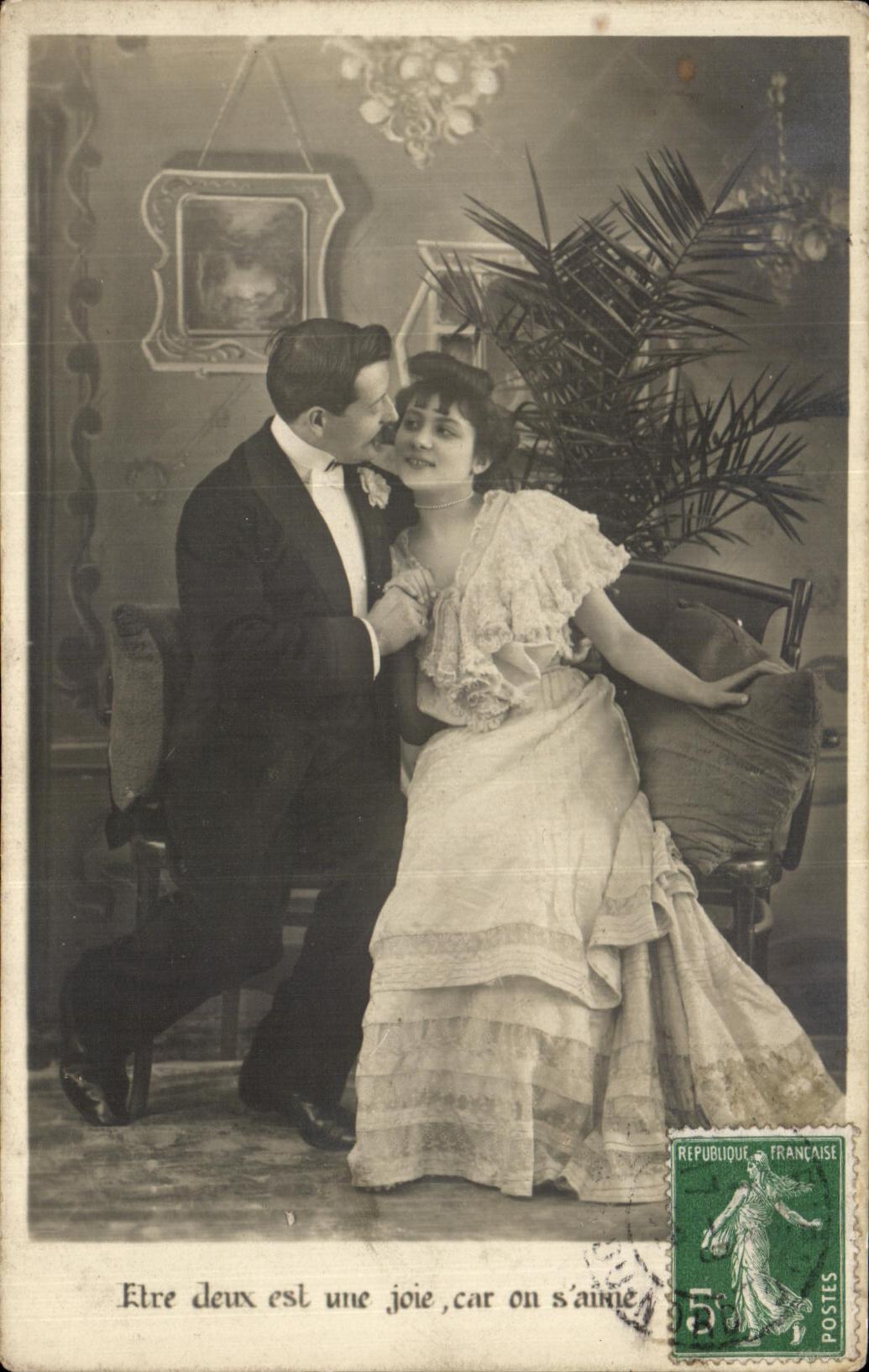 CPA Fantaisie Femme 