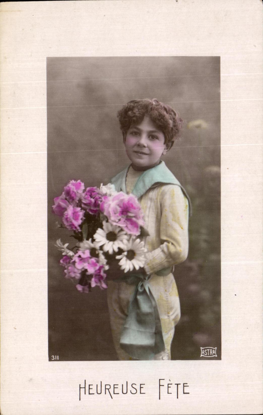CPA Fantaisie Enfant Garcon 