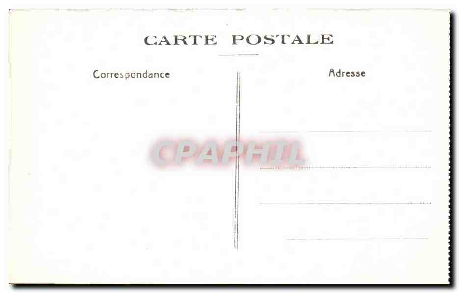 CPA Cathedrale De Reims Saint Louis Rendant La Justice — Verso