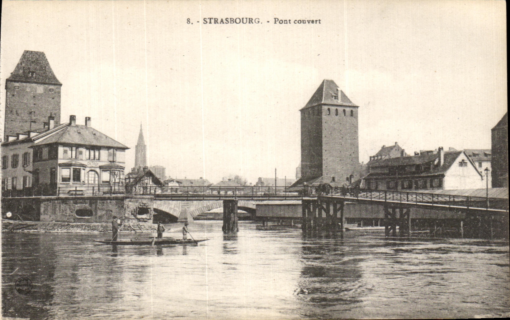 CPA Strasbourg Pont Couvert