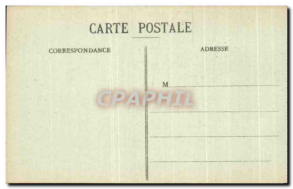 CPA Strasbourg BrOglie — Rückseite